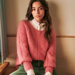✨**SOLD** Sézane Gisele Jumper in Peony✨